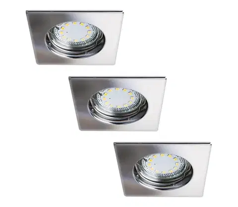 LED osvetlenie Rabalux 1053 - SADA 3× LED zapustených svietidiel LITE 3×GU10-LED/3W/230V 1053