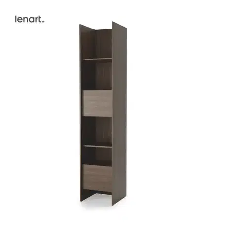 Regále Dig-net nábytok Regál Lenart BED CONCEPT BC-23 | dub dunin