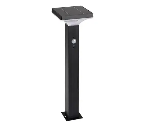 Záhradné lampy Rabalux 77045 - LED solárna lampa GELEEN LED/4W/3,7V IP44 čierna 77045