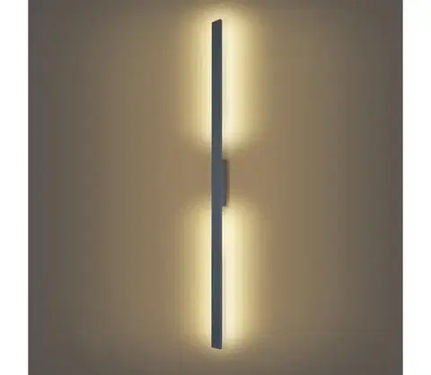 LED osvetlenie BRILAGI - LED vonkajšie nástenné svietidlo LUNA LED/30W/230V 3000K IP65 150 cm antracit CRI 90 BRI822