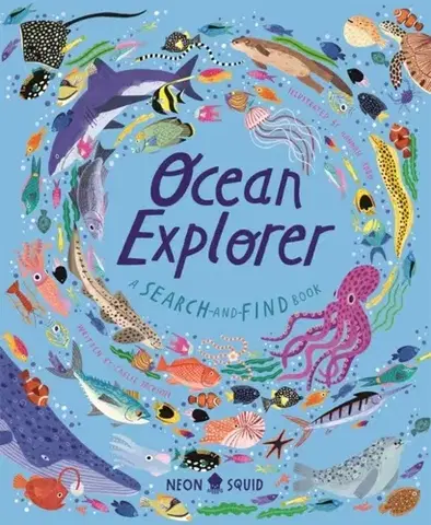Nalepovačky, vystrihovačky, skladačky Ocean Explorer - Carlee Jackson,Squid