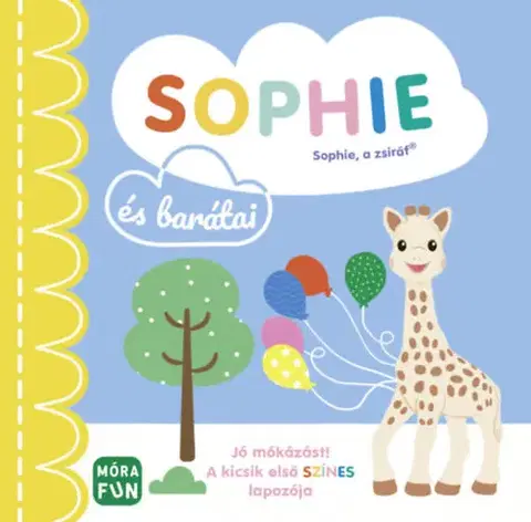Leporelá, krabičky, puzzle knihy Sophie és barátai - A kicsik első színes lapozója