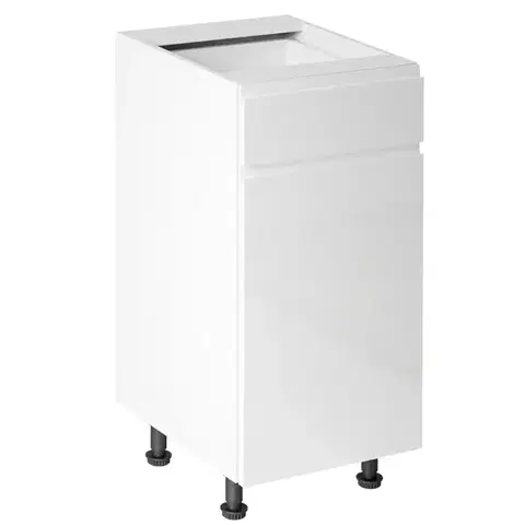 Kuchynské skrinky stojace Kuchynská Skrinka Gardena D40s1 L White