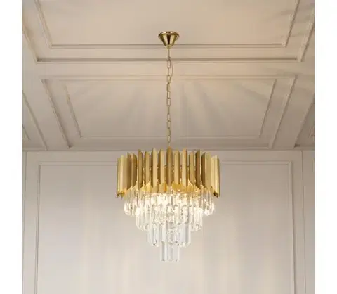 Svietidlá BRILAGI - Luster na reťazi CRISTAL 5xE14/40W/230V pr. 45 cm BG72418