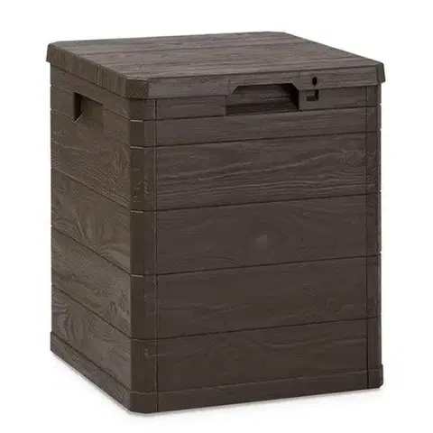 Záhradný nábytok Úložný box na podušky Woody hnedá, 90 l