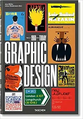 Dizajn, úžitkové umenie, móda History of Graphic Design Voume 2 - Jens Müller