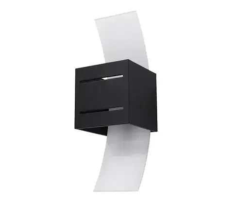 Svietidlá  Nástenné svietidlo LORETO 1xG9/40W/230V čierna SL.0201