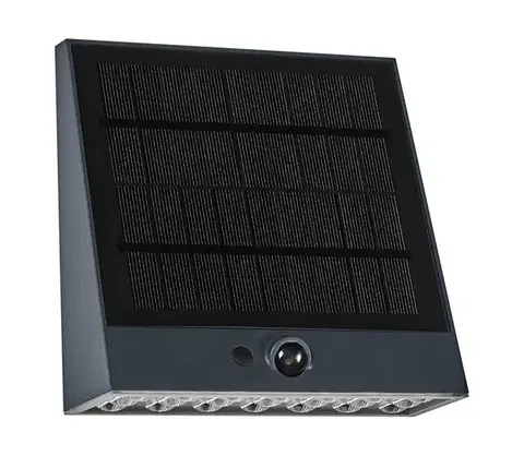 Záhradné lampy Osram - LED solárne nástenné svietidlo ENDURA STYLE LED/10,2W/4,2V 2000 mAh IP54 antracit 4099854415098