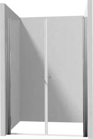Sprchovacie kúty DEANTE/S - Sprchové dvere dvojité krídlové 80x80 KTSW042P+KTSW042P KERRIA/0035