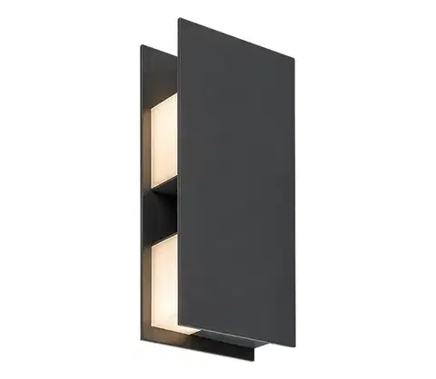LED osvetlenie Rabalux 77063 - LED vonkajšie nástenné svietidlo KIONI LED/13W/230V IP65 antracit 77063