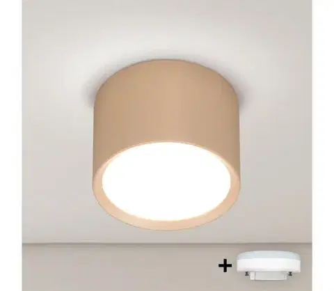 Svietidlá BRILAGI - LED RGB stmievateľné bodové svietidlo SMOOTH 1xGX53/14W/230V Wi-Fi Tuya béžová BG2834+IM1490