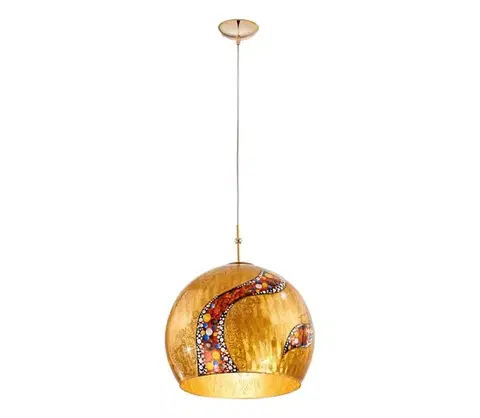 Svietidlá Kolarz 0392.31L.3.Ki.Au - Luster na lanku LUNA 1xE27/60W/230V 24K zlatý 0392.31L.3.Ki.Au