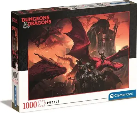 1000 dielikov Trigo Puzzle Dungeons & Dragons 1000 Clementoni