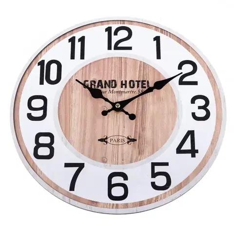 Hodiny Nástenné hodiny Grand Hotel, 34 cm