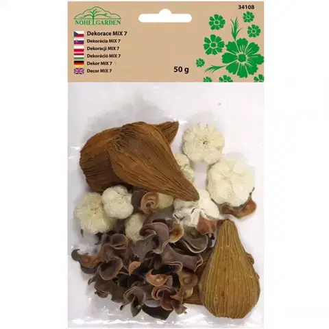 Bytové dekorácie Dekorácie sušiny MIX 7 50g