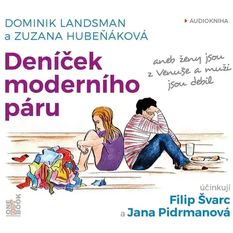 Humor a satira OneHotBook Deníček moderního páru aneb ženy jsou z Venuše a muži jsou debil