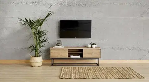 TV stolíky TV stolík Laxus 140 - Walnut