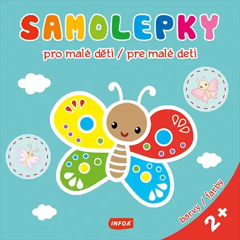 Nalepovačky, vystrihovačky, skladačky Samolepky pro malé děti / Samolepky pre malé deti - Barvy / Farby (CZ/SK vydanie)