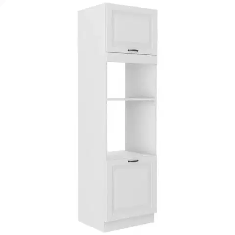 Kuchynské skrinky stojace Skrinka do kuchyne STILO biela mat/biela 60dmp-210 2f