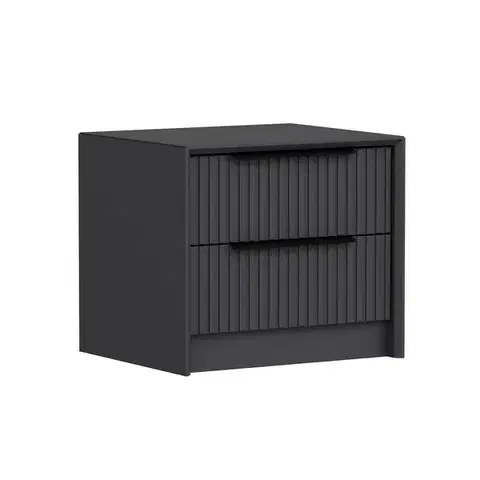 Konferenčné stolíky Nočný stolík Kale Luxe Anthracite
