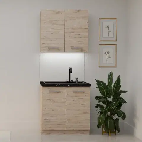 Modulový kuchynský nábytok Kuchynská linka Bordeaux 80 cm bez pracovnej dosky