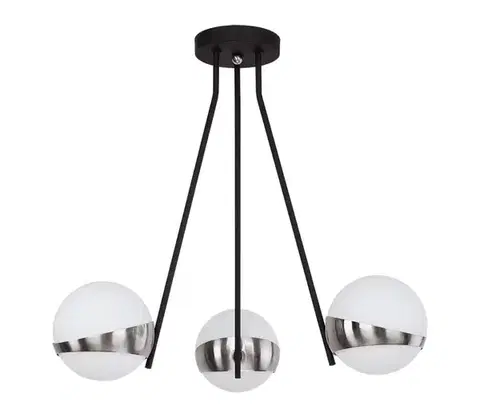Svietidlá Jupiter 1714 - Luster na tyči ELFA 3xE14/40W/230V chróm 1714