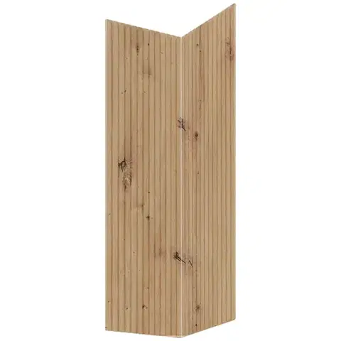Kuchynské skrinky Čelo skrinky Luxeo F14-G60N2(100) ryfla dub