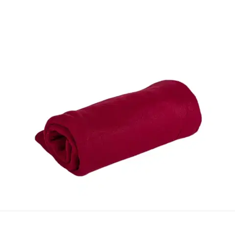 Deky Deka Fleece bordová 150x200cm TiaHome