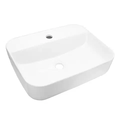 Umývadlá Mereo Umývadlo na dosku bez prepadu, Lota, 505x400x135 mm, keramické UC514014R