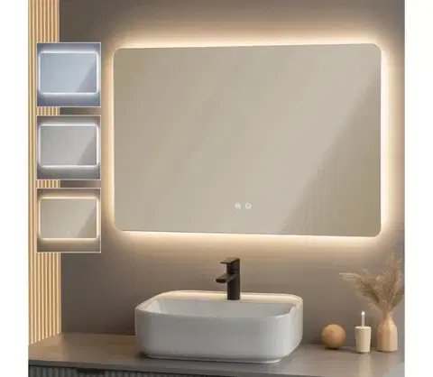 Kúpeľňové zrkadlá BRILAGI - LED stmievateľné kúpeľňové vyhrievané zrkadlo s podsvietením DIANA LED/20W/230V 60x90 cm IP44 FG-GM1106-D-20W