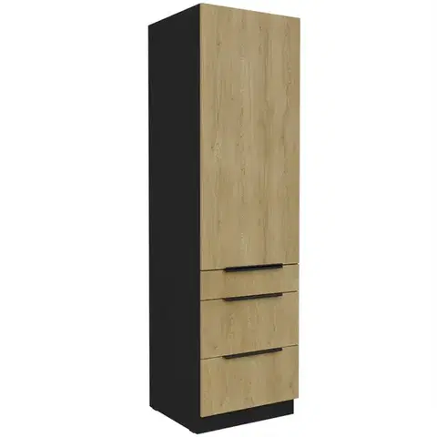 Kuchynské skrinky stojace Kuchynská skrinka Cremona Bl 60dks-210 1f 3s