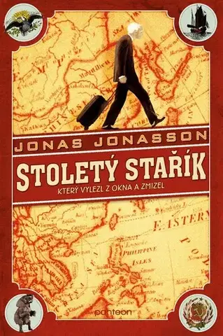 Svetová beletria Stoletý stařík, který vylezl z okna a zmizel - Jonas Jonasson,Zbyněk Černík