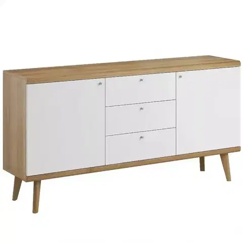 Komody do spálne Komoda Primo PKSZ160 dub riviera
