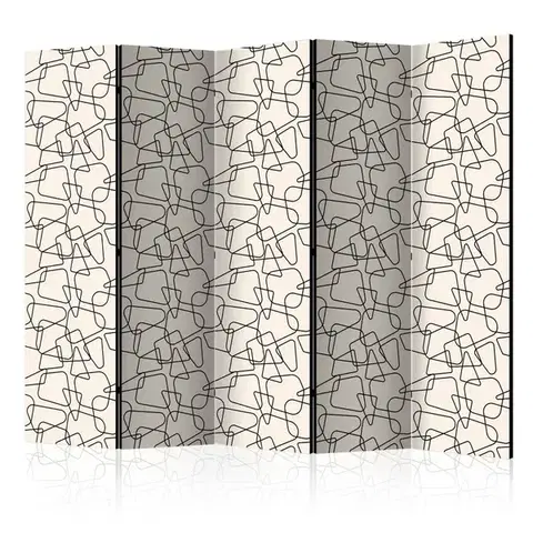 Paravány Paraván Rounded Geometry Dekorhome