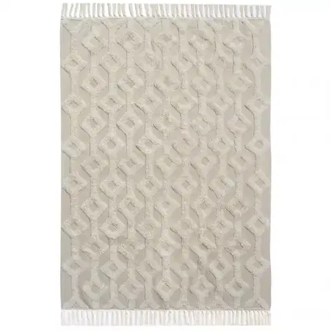 Moderné koberce Koberec Boho 90 krémová 130x170 Merkury Home