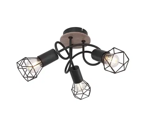 Svietidlá Globo 54802S-3DH - Prisadený luster XARA 3xE14/40W/230V 54802S-3DH