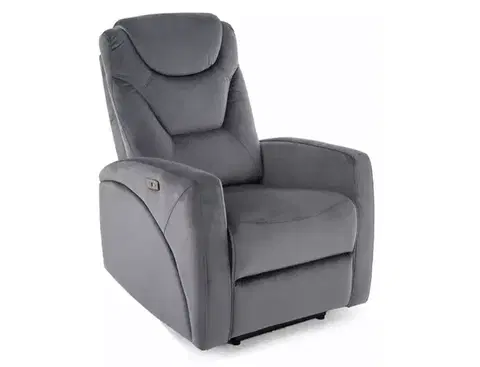 Kreslá Relaxačné kreslo Kronos Velvet