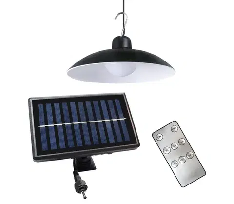 Svietidlá  LED Stmievateľné solárne závesné svietidlo LED/6W/3,7V 800 mAh IP44 + DO EKO9150
