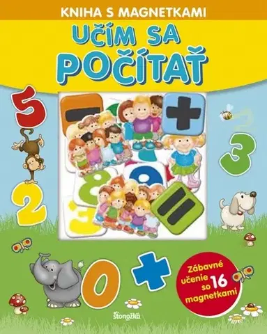 3D, magnetické, priestorové knihy Kniha s magnetkami: Učím sa počítať
