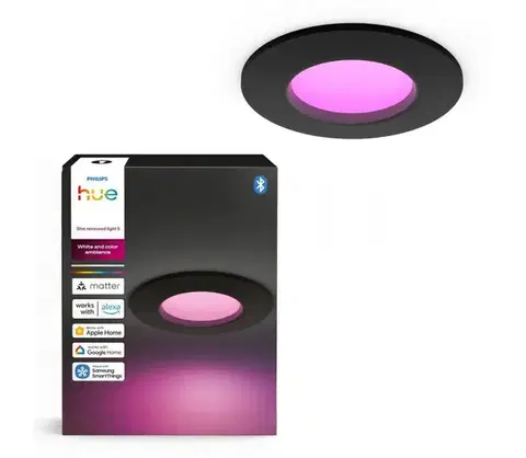 LED osvetlenie Philips -LED RGBW stmievateľné kúpeľňové podhľadové svietidlo Hue SLIM LED/8,3W/230V IP44 8721103109231