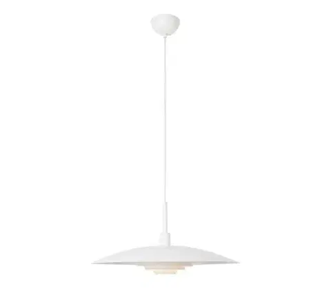 Svietidlá Markslöjd 108876 - Závesný luster PINY na lanku 1xE27/60W/230V pr. 57 cm biely 108876