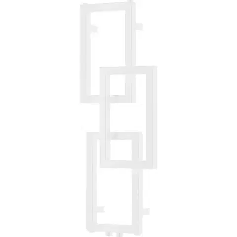 Radiátory do kúpeľne MEXEN - Grid vykurovací rebrík/radiátor dekoratívny 870 x 360 mm, 209 W, biela W215-0870-360-00-20