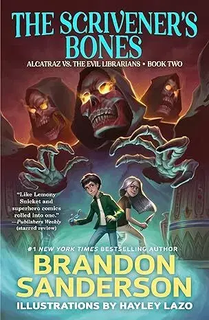 Fantasy, upíri The Scrivener's Bones - Alcatraz vs. the Evil Librarians 2 - Brandon Sanderson,Hayley Lazo