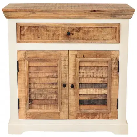 Komody Komoda Agni 90x90x45 indický masív mango