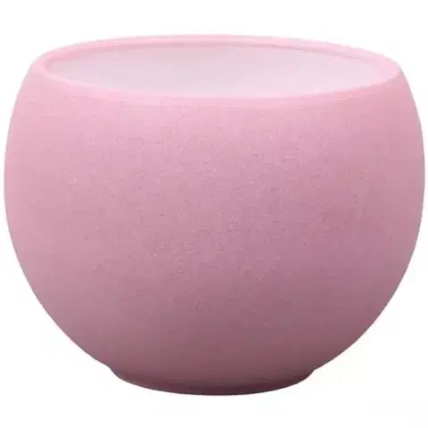 Záhrada Obal LUNA STRUKTUR d20cm ružová mat