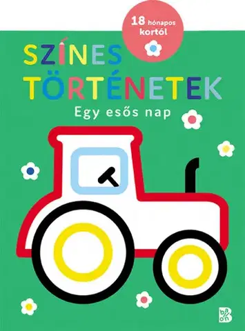 Nalepovačky, vystrihovačky, skladačky Színes történetek: Egy esős nap