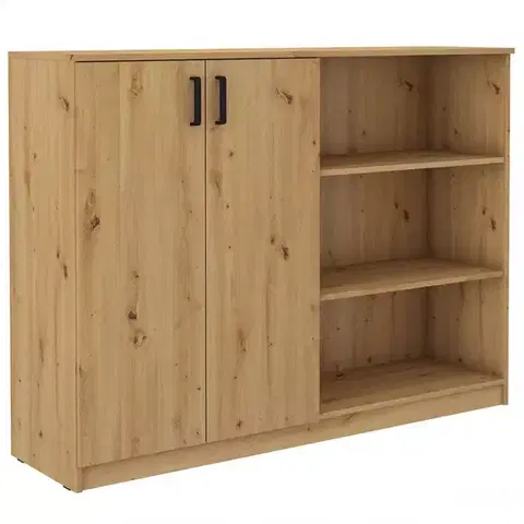 Komody s dvierkami Komoda vysoká 2f Malta artisan/artisan (850)