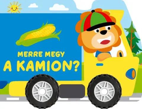 Leporelá, krabičky, puzzle knihy Merre megy a kamion?