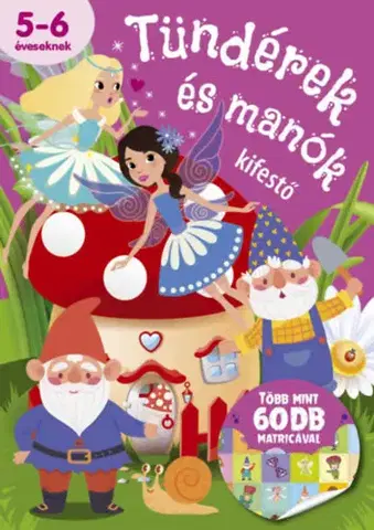 Pre deti a mládež - ostatné Tündérek és manók - kifestő