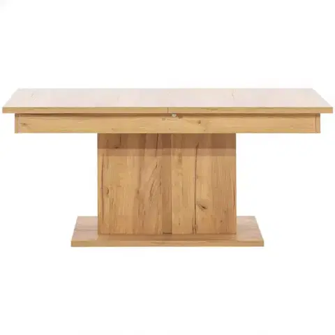 Konferenčné stolíky s úložným priestorom Konferenčný stolík Snobi Sb13 Dub Craft/Alpská biela